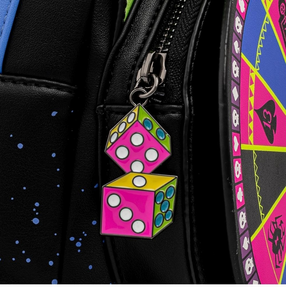 NWT Loungefly Nightmare Before Christmas Oogie Boogie Wheel Mini Backpack - Picture 5 of 11